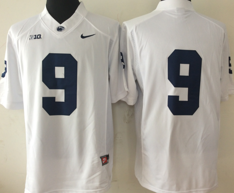 NCAA Youth Penn State Nittany Lions White #9 jerseys